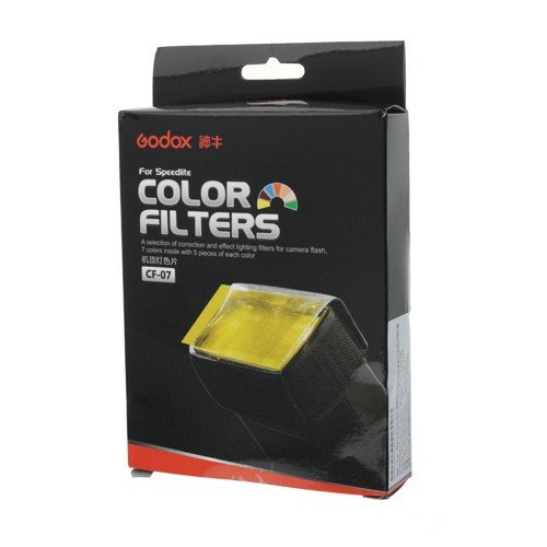 GODOX CR-07 סט ג'לים צבעוניים GODOX CR-07 סט ג'לים צבעוניים