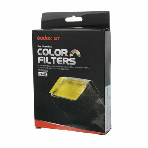 GODOX CR-07 סט ג'לים צבעוניים GODOX CR-07 סט ג'לים צבעוניים