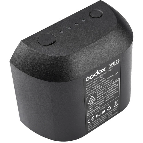סוללה Godox WB26 for AD600Pro סוללה Godox WB26 for AD600Pro