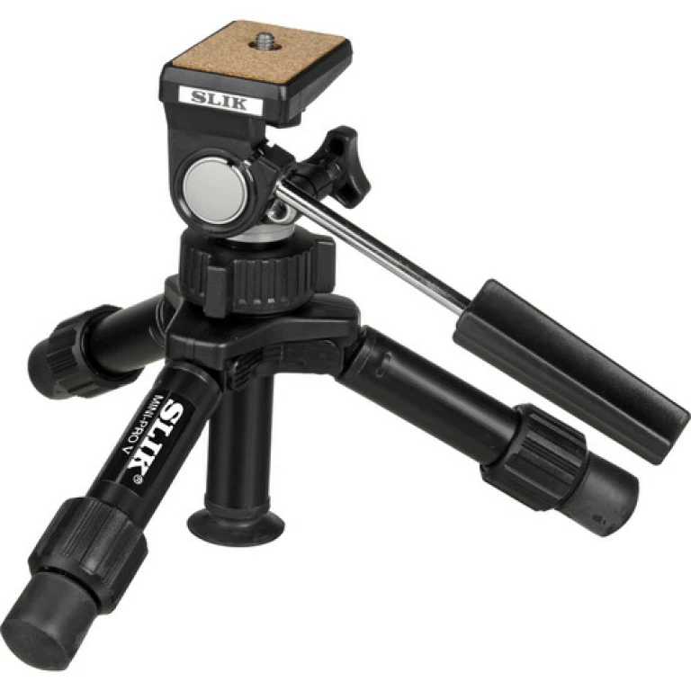 חצובה שולחנית למצלמה Slik Mini-Pro V חצובה שולחנית למצלמה Slik Mini-Pro V