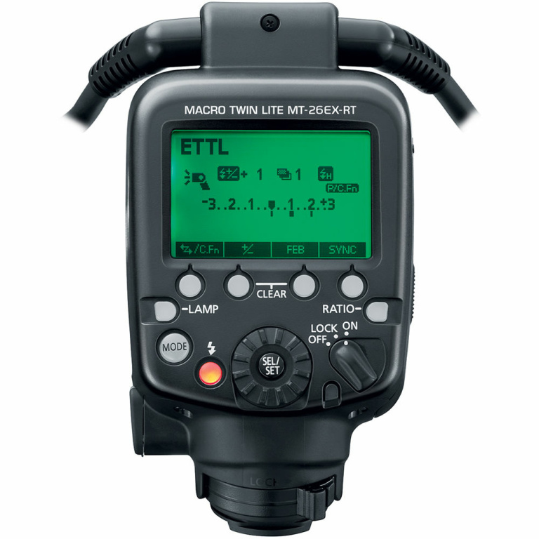 פלאש כפול למאקרו Canon MT-26EX-RT Macro Twin Lite