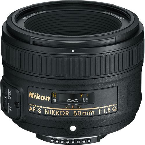 עדשה Nikon AF-S Nikkor 50mm f/1.8G Lens – יד שניה עדשה Nikon AF-S Nikkor 50mm f/1.8G Lens – יד שניה
