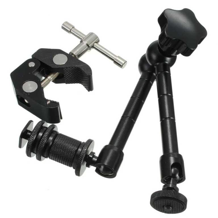 זרוע הארכה 7" עם Clamp זרוע הארכה 7" עם Clamp