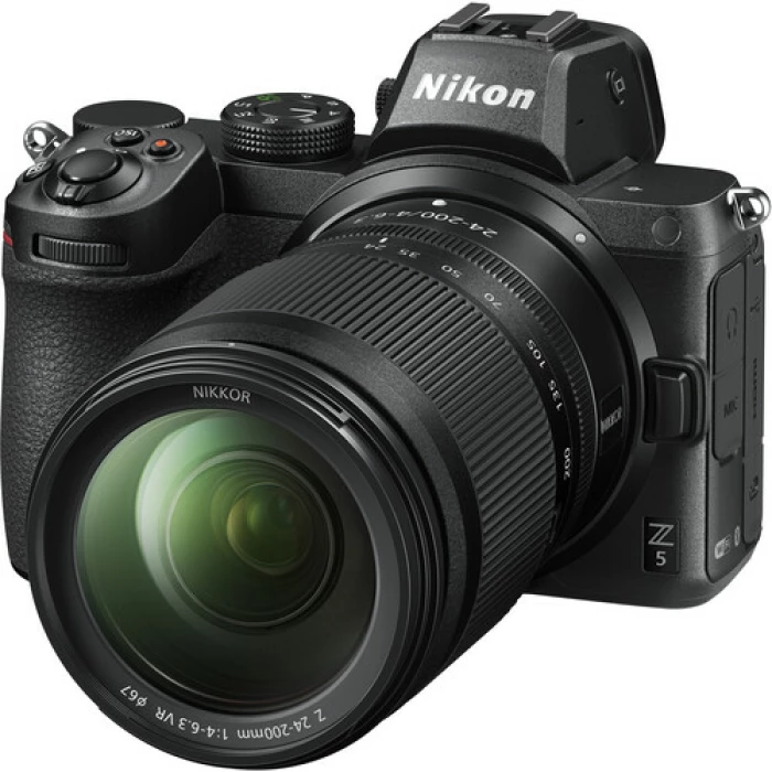 מצלמה ללא מראה ועדשה Nikon Z5 + 24-200 מצלמה ללא מראה ועדשה Nikon Z5 + 24-200