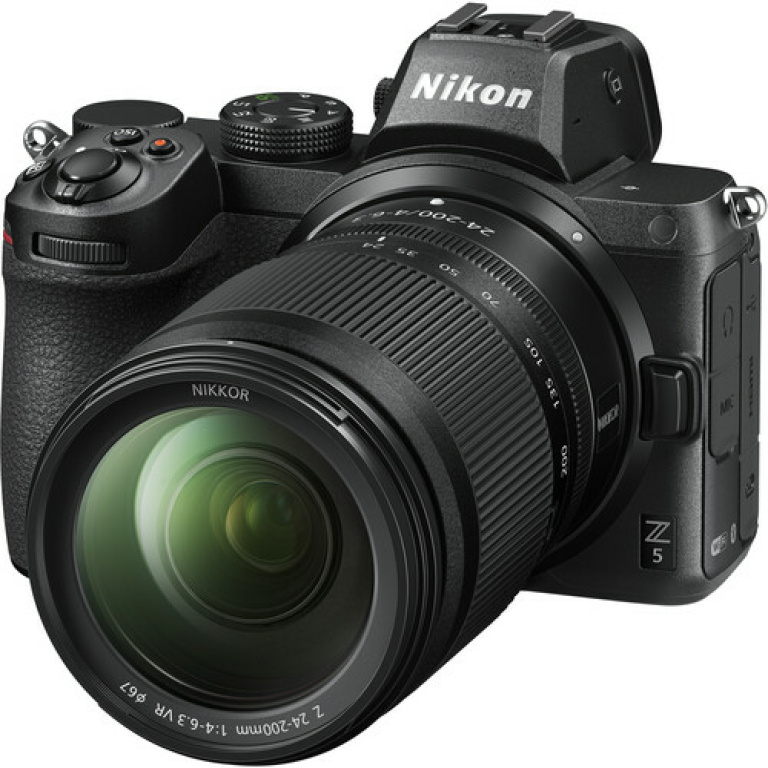 מצלמה ללא מראה ועדשה Nikon Z5 + 24-200 מצלמה ללא מראה ועדשה Nikon Z5 + 24-200