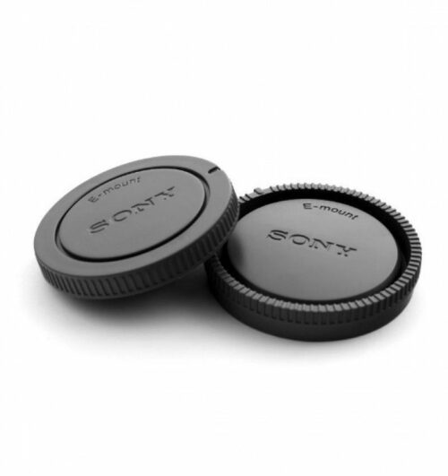 מכסה גוף + מכסה עדשה אחורי עבור עדשות Sony E-Mount מכסה גוף + מכסה עדשה אחורי עבור עדשות Sony E-Mount