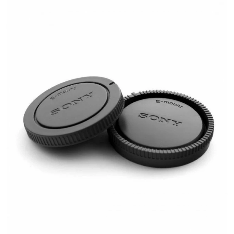 מכסה גוף + מכסה עדשה אחורי עבור עדשות Sony E-Mount מכסה גוף + מכסה עדשה אחורי עבור עדשות Sony E-Mount