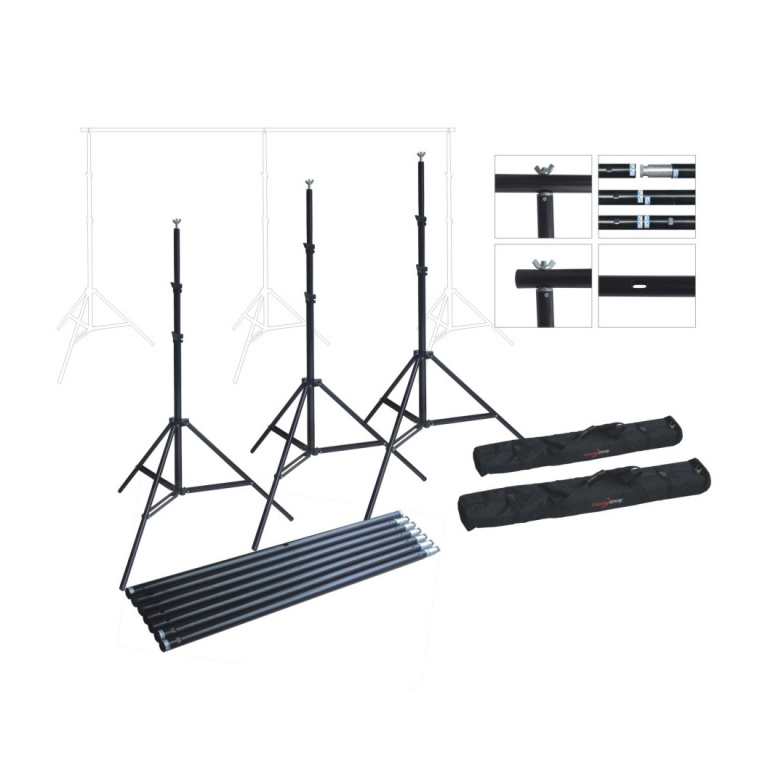 מתקן רקעים נייד 6.5 מ' – Ultrablitz BG-3-3000 מתקן רקעים נייד 6.5 מ' – Ultrablitz BG-3-3000