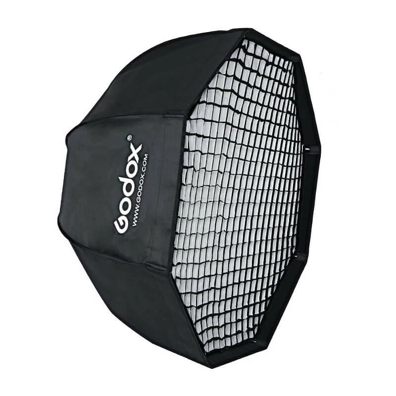 סופטבוקס מטריה אוקטגון Godox sb-gue80 umbrella softbox עם גריד סופטבוקס מטריה אוקטגון Godox sb-gue80 umbrella softbox עם גריד