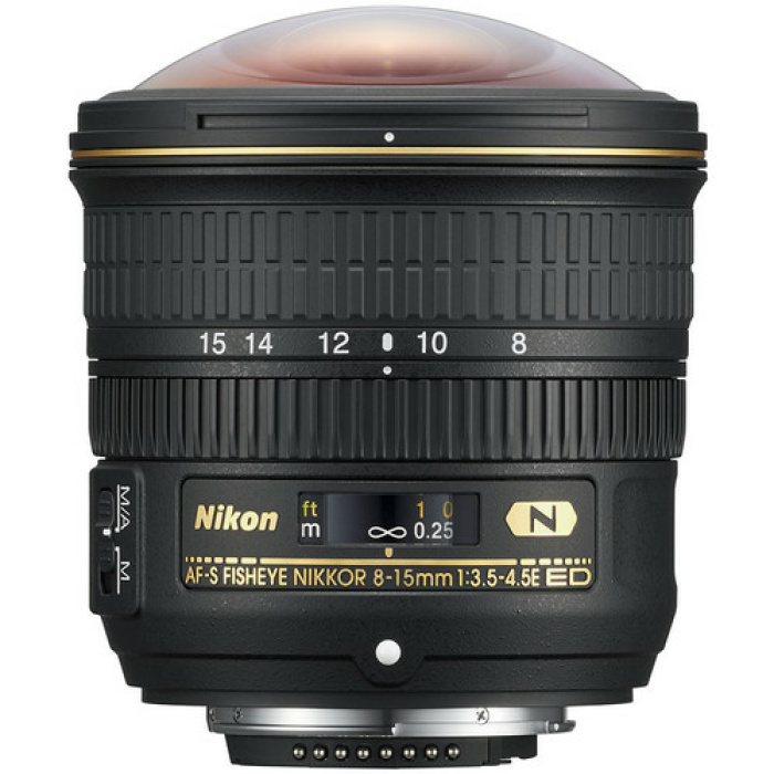 עדשה Nikon Fisheye  NIKKOR 8-15mm f/3.5-4.5E ED