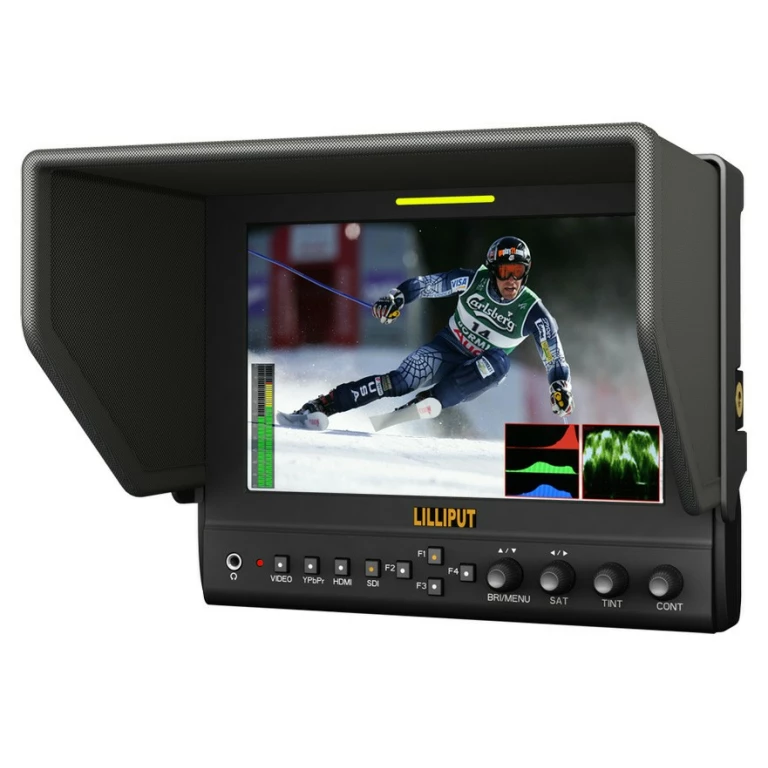 מסך Lilliput 7" advanced field monitor with hdmi out 663/o/p2 מסך Lilliput 7" advanced field monitor with hdmi out 663/o/p2