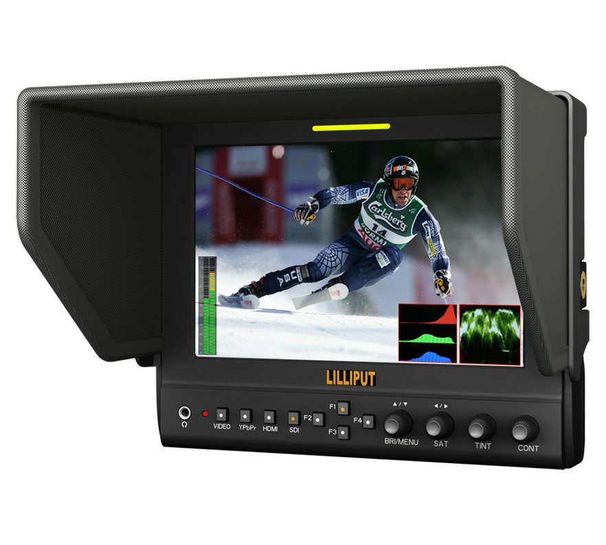 מסך Lilliput 7" advanced field monitor with hdmi out 663/o/p2 מסך Lilliput 7" advanced field monitor with hdmi out 663/o/p2