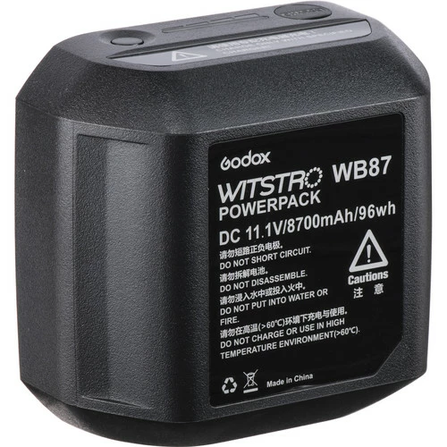 סוללה Godox WB-87 עבור פלאש AD600 יד שניה סוללה Godox WB-87 עבור פלאש AD600 יד שניה
