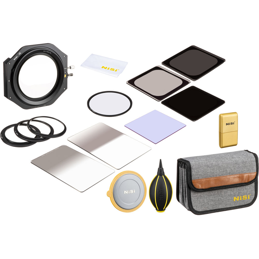 ערכת תופסן ופילטרים NiSi V6 Pro Advanced Filter Kit III ערכת תופסן ופילטרים NiSi V6 Pro Advanced Filter Kit III