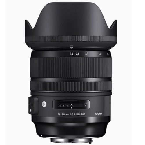 עדשה Sigma 24-70mm f/2.8 DG HSM Art למצלמות Canon עדשה Sigma 24-70mm f/2.8 DG HSM Art למצלמות Canon