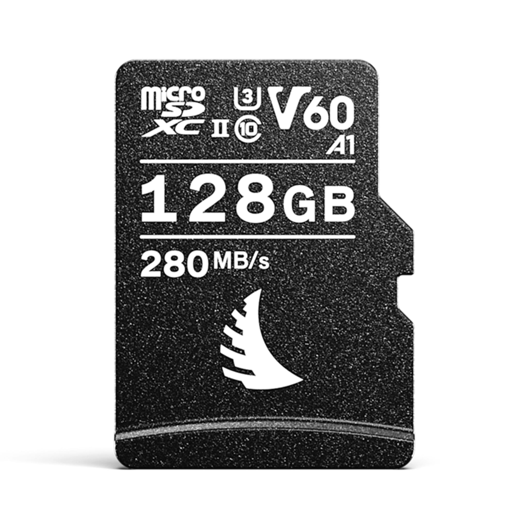 כרטיס זיכרון Angelbird AV PRO microSD 128GB V60 עם מתאם ל-SD כרטיס זיכרון Angelbird AV PRO microSD 128GB V60 עם מתאם ל-SD