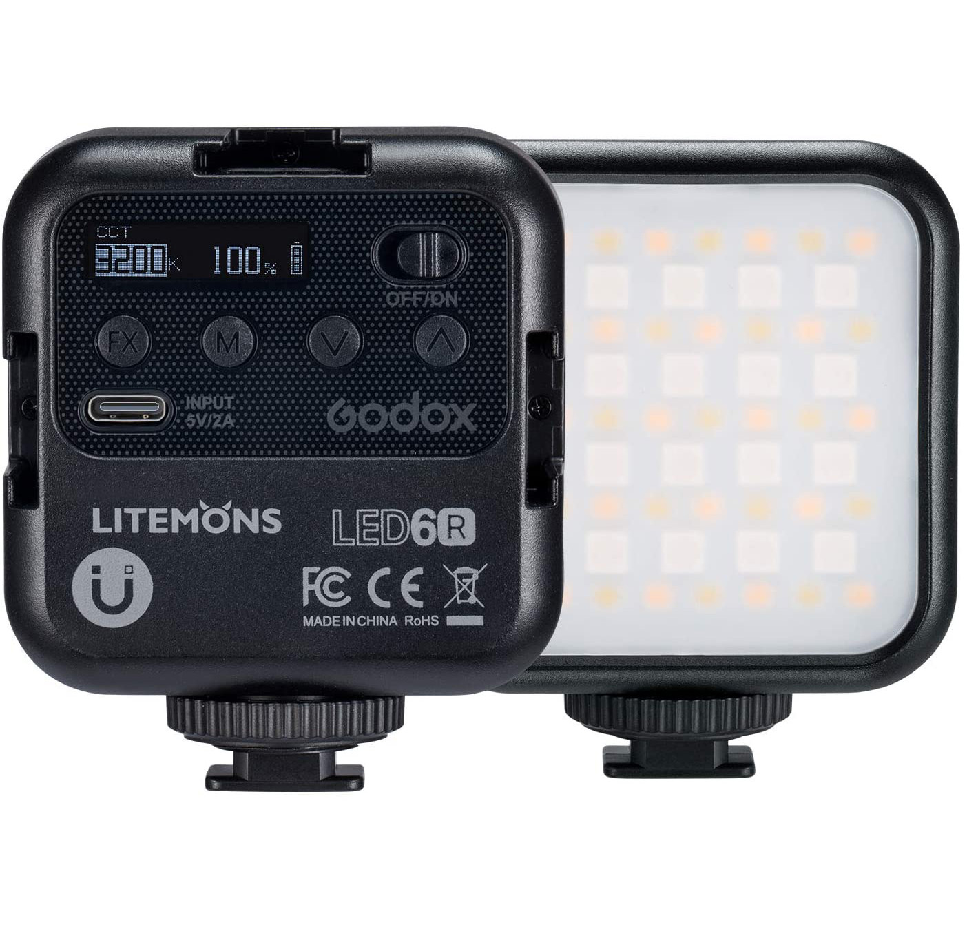 פנס לד Godox LITEMONS LED6R RGB פנס לד Godox LITEMONS LED6R RGB