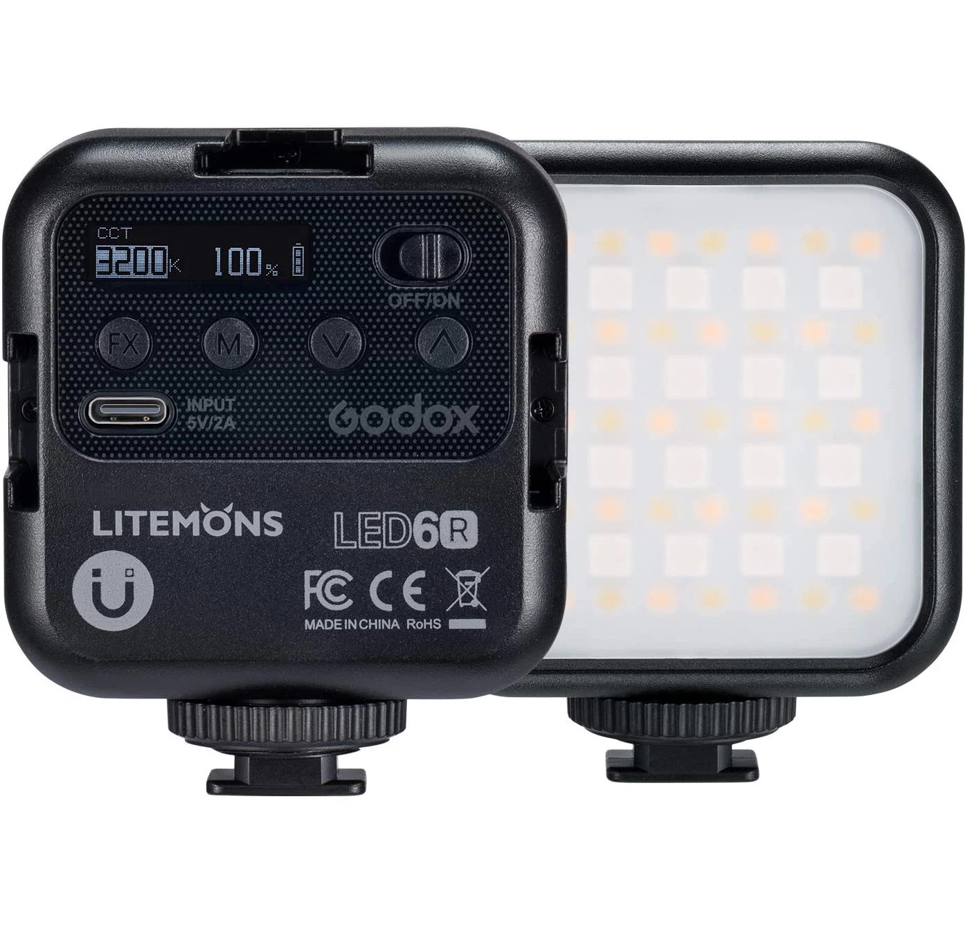 פנס לד Godox LITEMONS LED6R RGB פנס לד Godox LITEMONS LED6R RGB