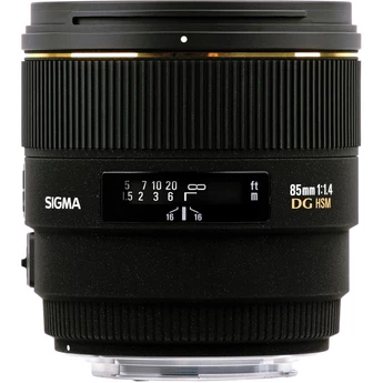 עדשה Sigma 85mm f/1.4 ex dg hsm למצלמות Nikon עדשה Sigma 85mm f/1.4 ex dg hsm למצלמות Nikon
