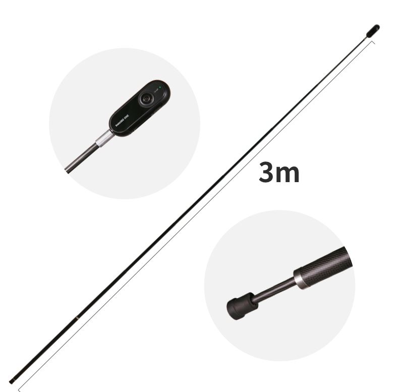 מוט סלפי 3 מטר Insta360 מוט סלפי 3 מטר Insta360