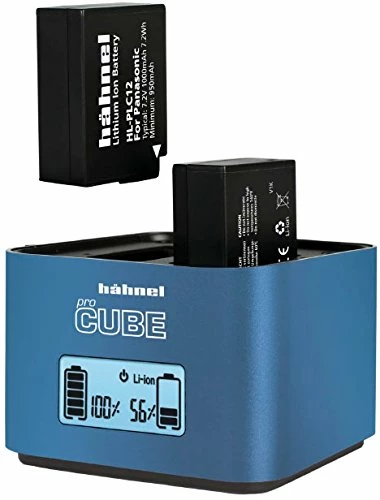 מטען אוניברסלי 2 Hahnel Pro CUBE לסוללות FujiFilm ו Panasonic