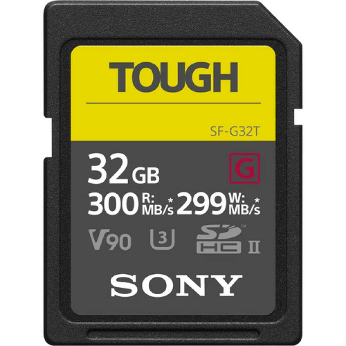 כרטיס זיכרון Sony 32gb SF-G Tough
