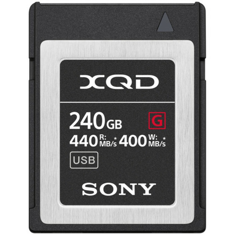 כרטיס זיכרון Sony 240gb G XQD כרטיס זיכרון Sony 240gb G XQD