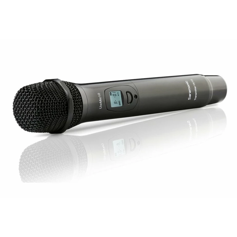 מיקרופון אלחוטי Saramonic HU10 – 96-Channel Digital UHF Wireless Handheld Microphone with Integrated Transmitter מיקרופון אלחוטי Saramonic HU10 – 96-Channel Digital UHF Wireless Handheld Microphone with Integrated Transmitter