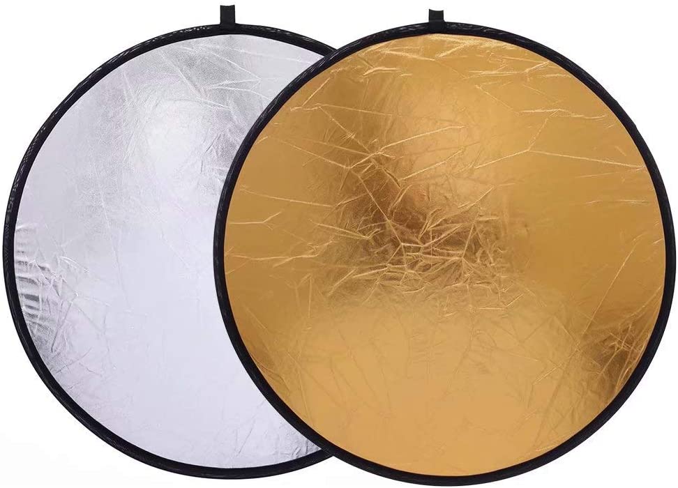 רפלקטור מתקפל דו צדדי Ultrablitz FRD2-30 Gold / Silver 30cm רפלקטור מתקפל דו צדדי Ultrablitz FRD2-30 Gold / Silver 30cm