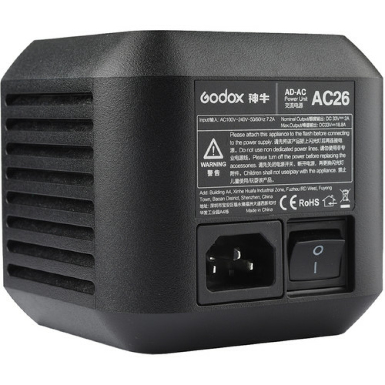 מתאם לחשמל Godox AD600PRO מתאם לחשמל Godox AD600PRO