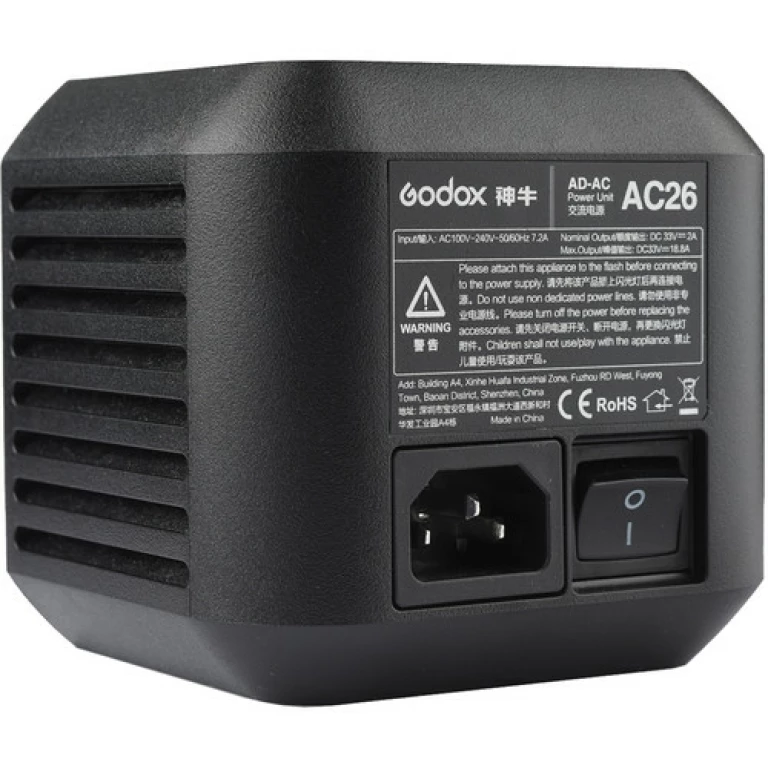 מתאם לחשמל Godox AD600PRO מתאם לחשמל Godox AD600PRO