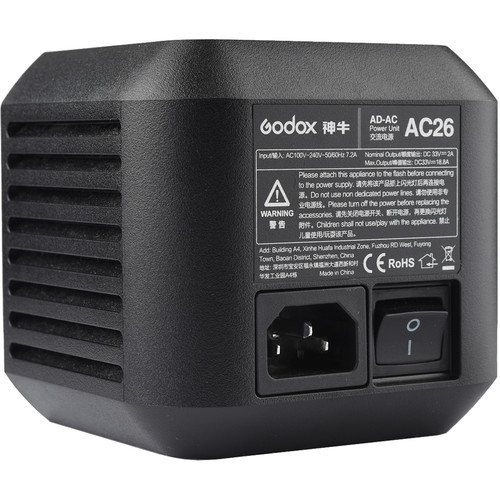 מתאם לחשמל Godox AD600PRO מתאם לחשמל Godox AD600PRO