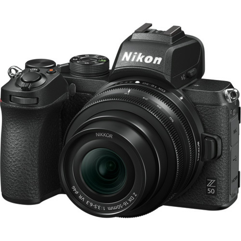 קיט מצלמה ללא מראה Nikon Z50 + 16-50mm קיט מצלמה ללא מראה Nikon Z50 + 16-50mm