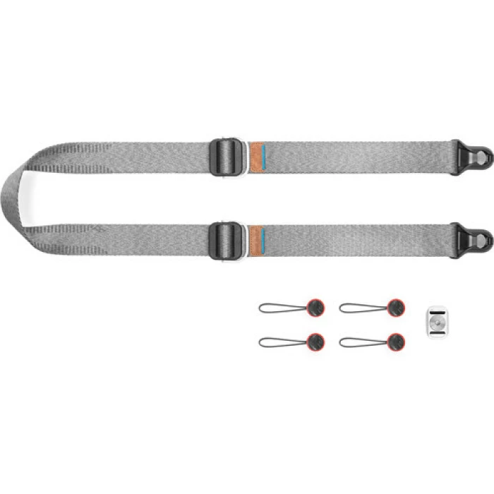 רצועה למצלמה Peak Design sll-as-3 SlideLITE – אפור רצועה למצלמה Peak Design sll-as-3 SlideLITE – אפור