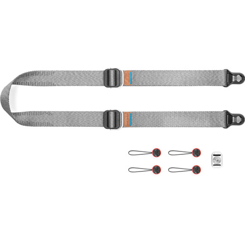 רצועה למצלמה Peak Design sll-as-3 SlideLITE – אפור רצועה למצלמה Peak Design sll-as-3 SlideLITE – אפור