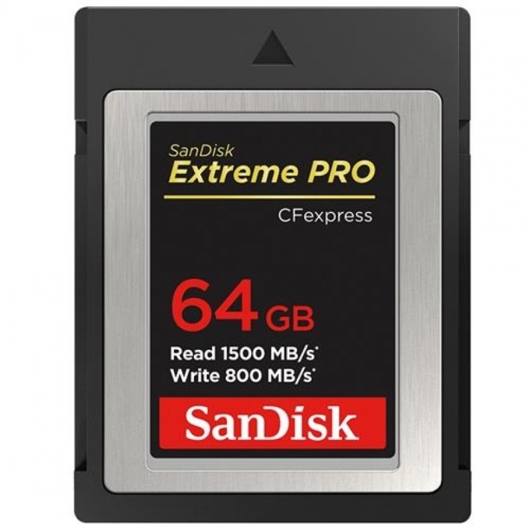 כרטיס זיכרון SanDisk 64GB CFexpress Card Type B כרטיס זיכרון SanDisk 64GB CFexpress Card Type B