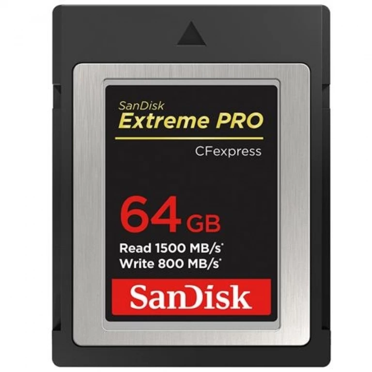 כרטיס זיכרון SanDisk 64GB CFexpress Card Type B כרטיס זיכרון SanDisk 64GB CFexpress Card Type B