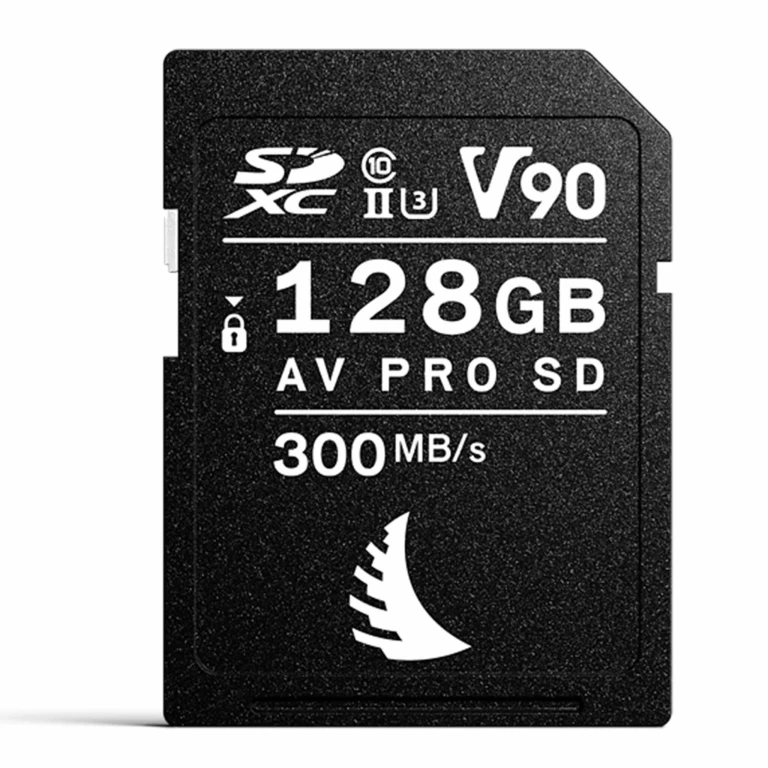 כרטיס זיכרון Angelbird 128GB AV Pro Mk 2 UHS-II V90 SDXC כרטיס זיכרון Angelbird 128GB AV Pro Mk 2 UHS-II V90 SDXC
