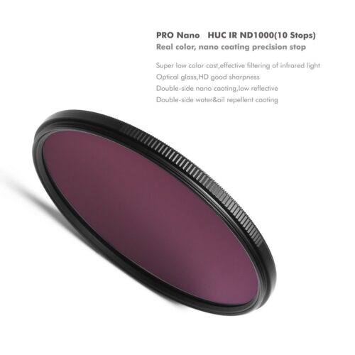 פילטר NiSi HUC IR nd1000 49mm Pro Nano