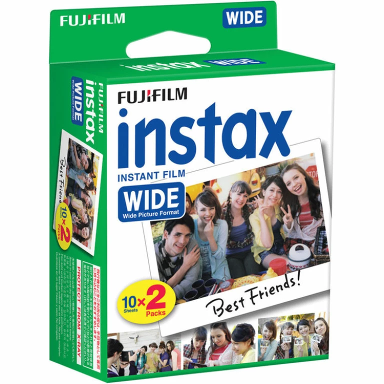 סרט צילום Fujifilm instax Wide Instant Film Exposures סרט צילום Fujifilm instax Wide Instant Film Exposures