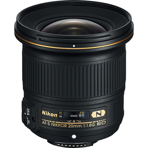 עדשה Nikon AF-S NIKKOR 20mm f/1.8G ED עדשה Nikon AF-S NIKKOR 20mm f/1.8G ED