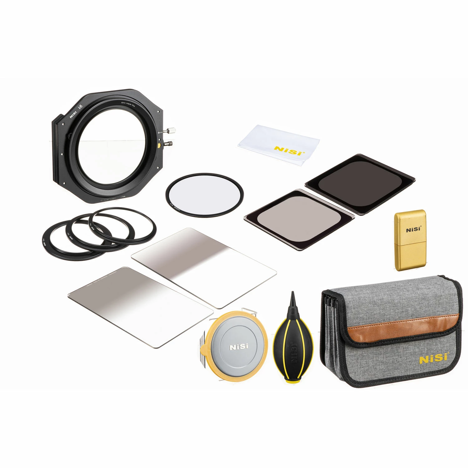 ערכת תופסן ופילטרים NiSi V6 Pro Starter Filter Kit III Plus ערכת תופסן ופילטרים NiSi V6 Pro Starter Filter Kit III Plus