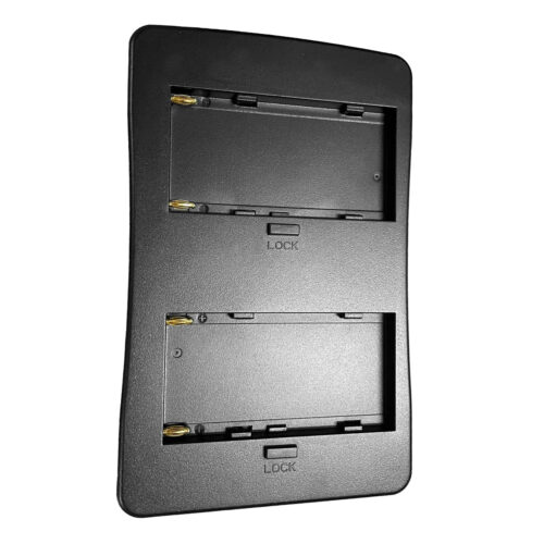 פלטה מתאמת מ-2 סוללות Sony NP-F970 לחיבור V-Mount פלטה מתאמת מ-2 סוללות Sony NP-F970 לחיבור V-Mount