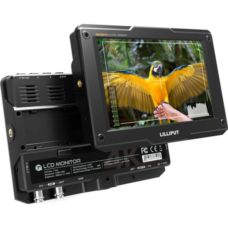 מוניטור Lilliput H7s 7" 4K HDMI / 3G – SDI מוניטור Lilliput H7s 7" 4K HDMI / 3G – SDI