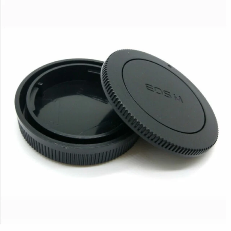 מכסה גוף + מכסה עדשה אחורי עבור עדשות Canon EOS-M מכסה גוף + מכסה עדשה אחורי עבור עדשות Canon EOS-M
