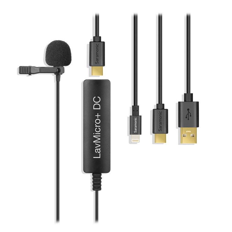 מיקרופון דש Saramonic LavMicro + DC מיקרופון דש Saramonic LavMicro + DC