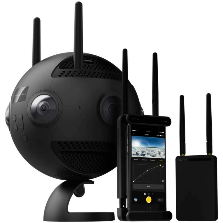 מצלמת 360 מעלות / VR מקצועית Insta360 Pro 2 מצלמת 360 מעלות / VR מקצועית Insta360 Pro 2