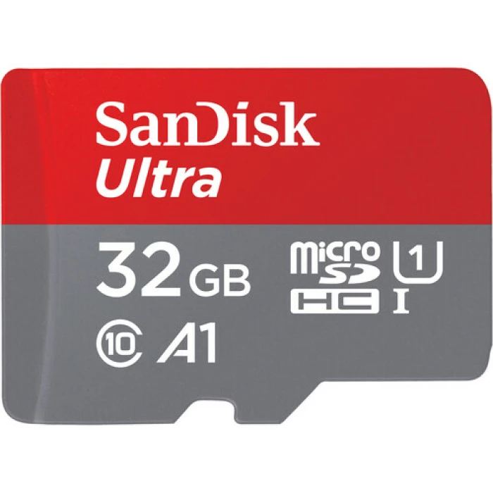 כרטיס זיכרון Sandisk Ultra Micro SD 32gb 120mbp/s כרטיס זיכרון Sandisk Ultra Micro SD 32gb 120mbp/s