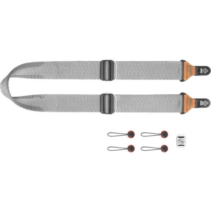 רצועה למצלמה Peak Design Slide SL-AS-3 – אפור רצועה למצלמה Peak Design Slide SL-AS-3 – אפור