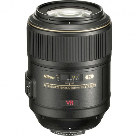 עדשה Nikon AF-S VR Micro Nikkor 105mm f/2.8G IF-ED עדשה Nikon AF-S VR Micro Nikkor 105mm f/2.8G IF-ED